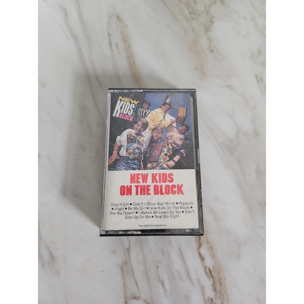New Kids‎ On The Block Cassette 1986 Columbia FCT 40475 Pop Music